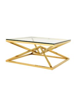 eichholtz connor coffee table gold